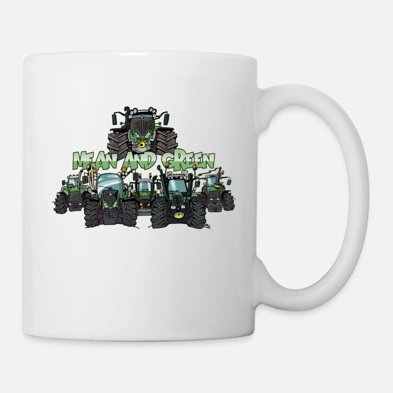 MeanAndGreen6F - Tasse - Weiß