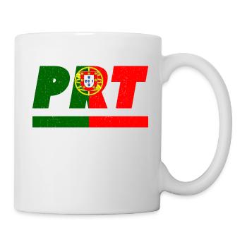 Drapeau Portugal drapeau PRT - Mug blanc - blanc - Droite