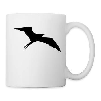 Bird, swallow - Mug blanc - blanc - Droite