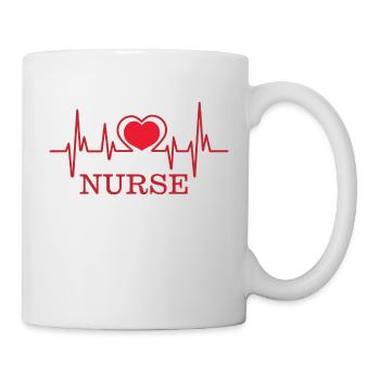 Infirmière Médecin Infirmière Hôpital - Mug blanc - blanc - Droite
