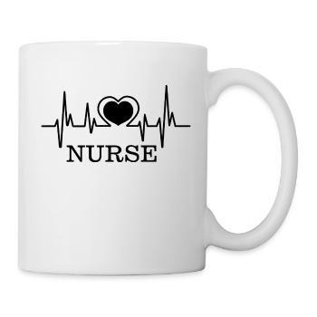 Infirmière Médecin Infirmière Hôpital - Mug blanc - blanc - Droite