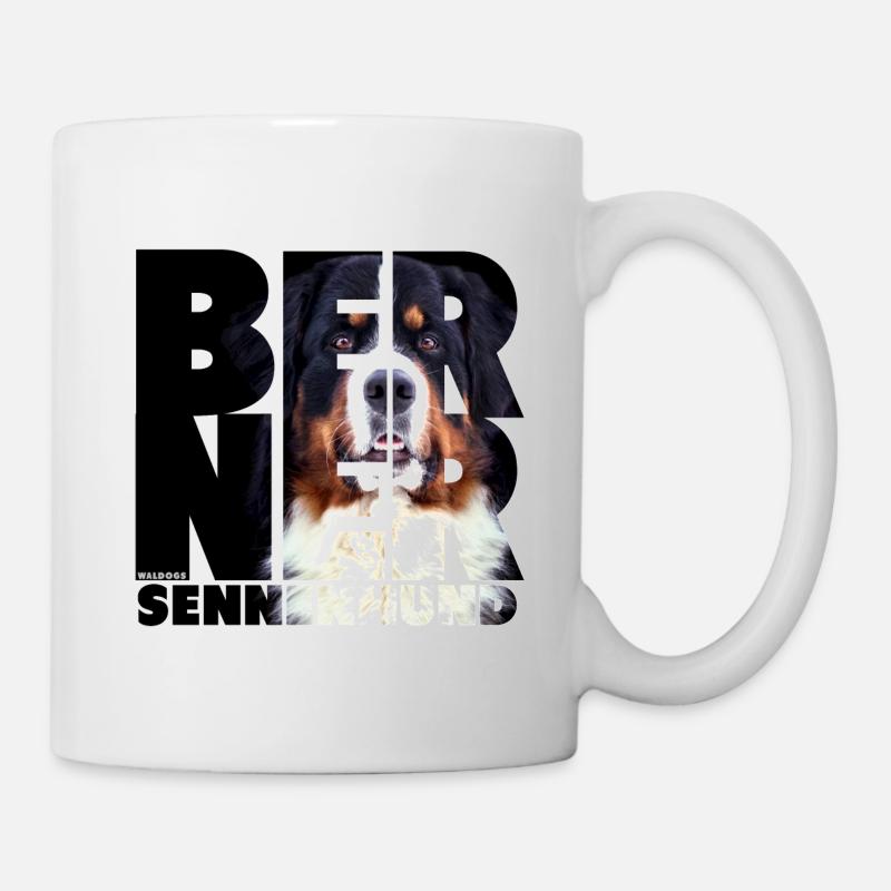 NASSU Berner Black - Tasse - Weiß