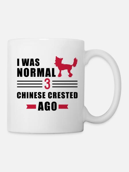 Chinese Crested - Tasse - Weiß
