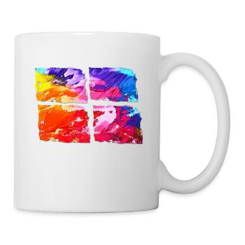 COLORFUL! CREATIVE! TO DYE! ART! - Mug - white - Right