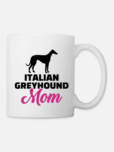 Italian Greyhound - Mug - white
