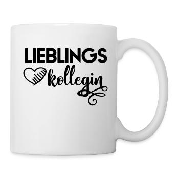 Lieblingskollegin - Tasse - Weiß - Rechts