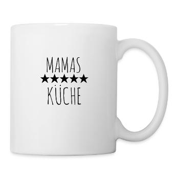 Mamas fünf Sterne Küche - Tasse - Weiß - Rechts