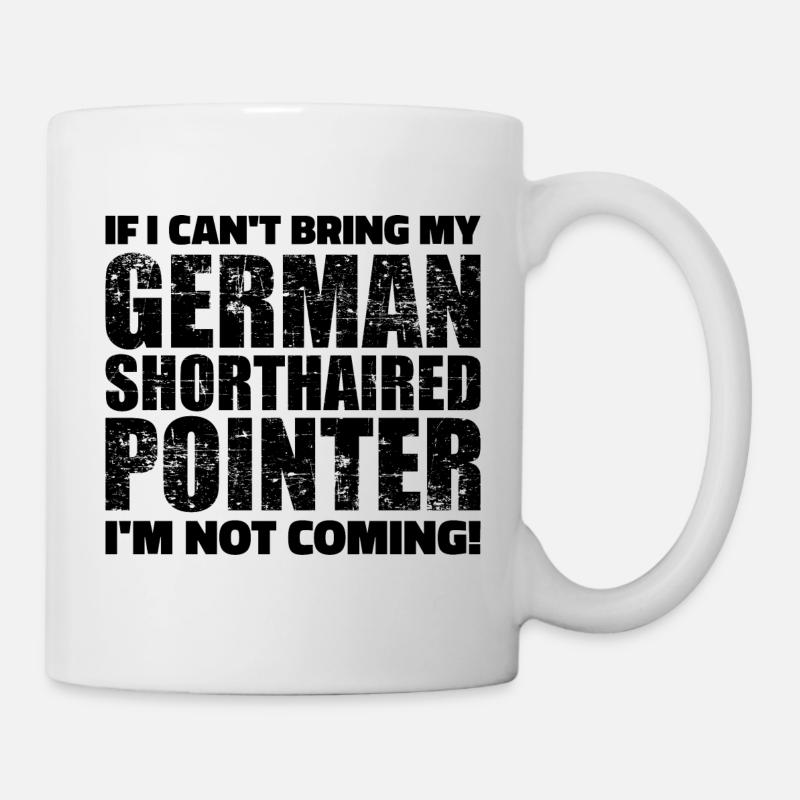 Deutsch Kurzhaar - Tasse - Weiß