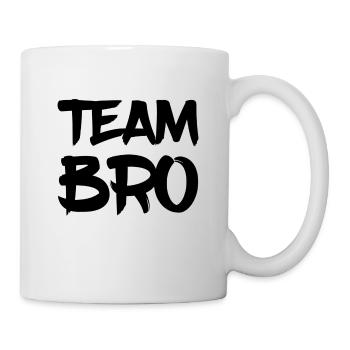 Team Bro - Tasse - Weiß - Rechts