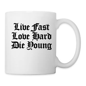 fast & hard - Mug - white - Right