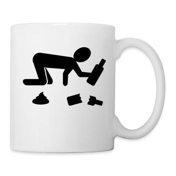 party - Mug blanc - blanc - Droite