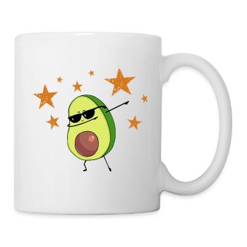 Dabbing Avocado - Mug blanc - blanc - Droite