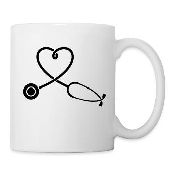 Infirmière Médecin Infirmière Hôpital - Mug blanc - blanc - Droite