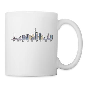 Frankfurt Skyline Marathon - Tasse - Weiß - Rechts