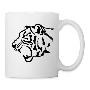tiger - Mug - white - Right