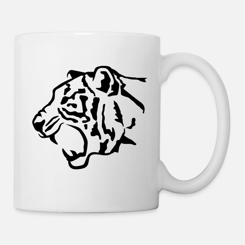Tiger - Tasse - Weiß