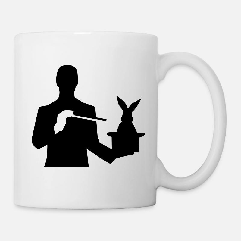 Zauberer - Tasse - Weiß