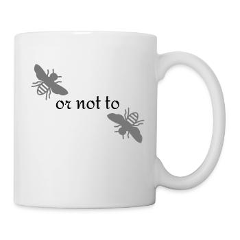 Bee or not to Bee - Tasse - Weiß - Rechts