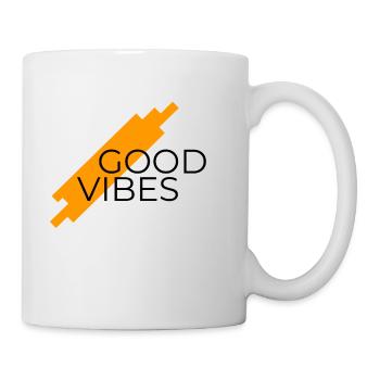 GOOD VIBES - Mug - white - Right