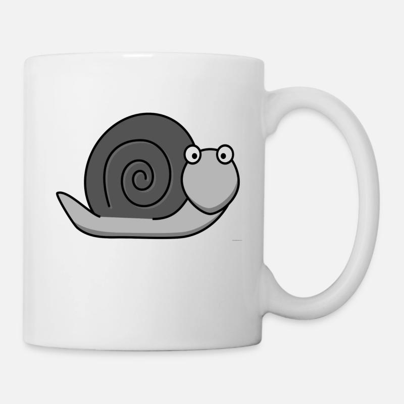 Style de bande dessinée de palourde - Mug blanc - blanc