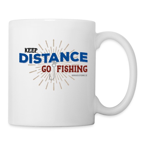 Keep Distance - Go Fishing! - Tasse