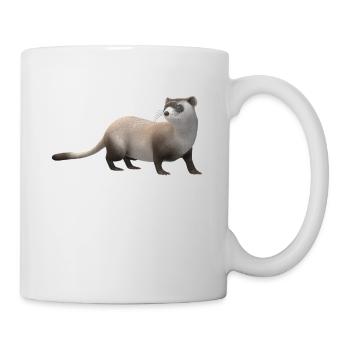 3D weasel - Mug - white - Right