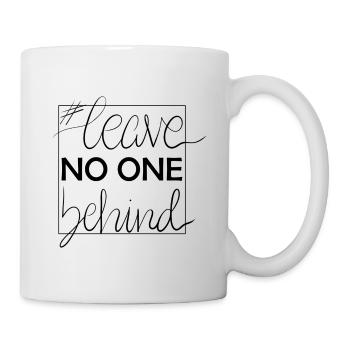 leave no one behind - Mug - white - Right