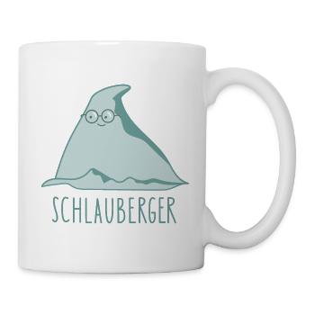 Lustiger Berg- Schlauberger - Tasse - Weiß - Rechts