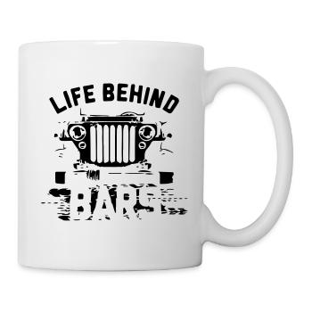 Life Behind Bars Jeep - Mug - white - Right