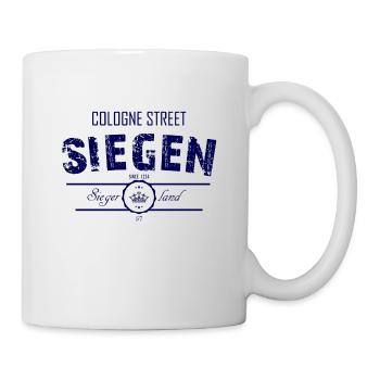 Siegen Cologne Street - Tasse - Weiß - Rechts