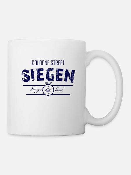 Siegen Cologne Street - Mug - white