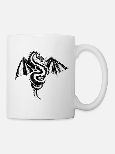dragon - Mug - white