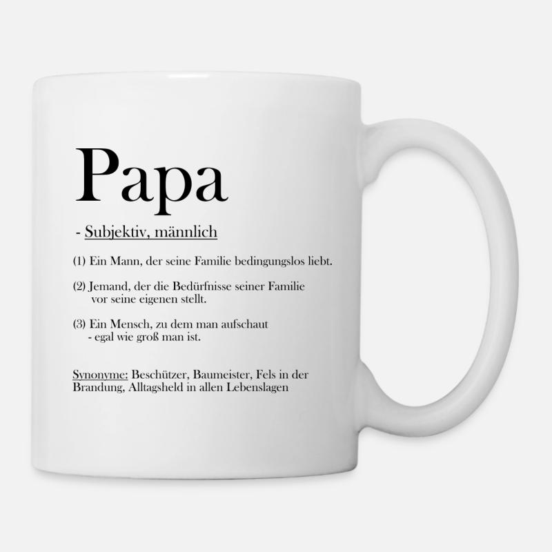 Papa - Tasse - Weiß