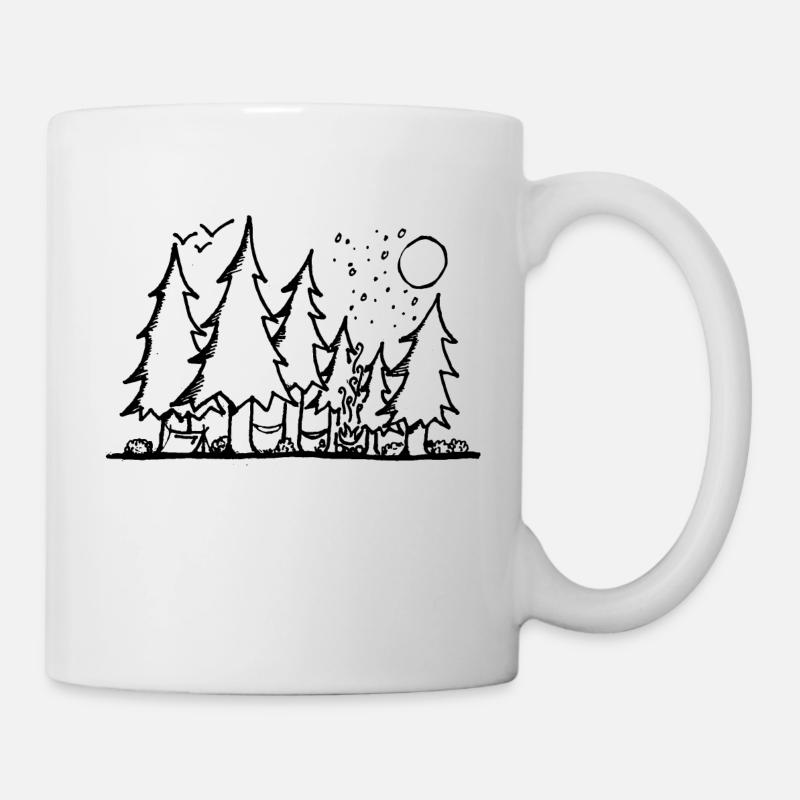 Fir forest - Mug - white
