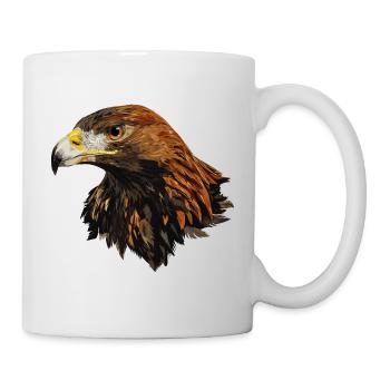 Steinadler - Tasse - Weiß - Rechts