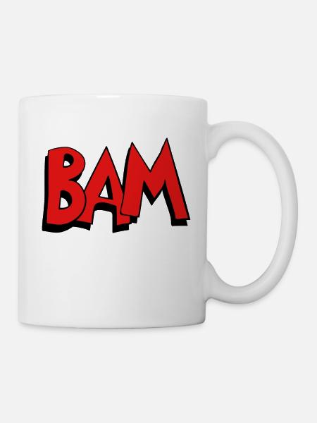 Bam - Mug blanc - blanc