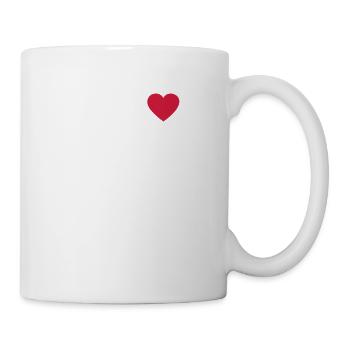 Leichtathletik - Tasse - Weiß - Rechts