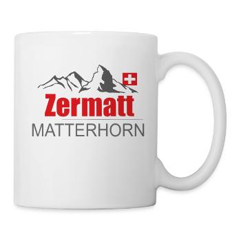 Print and design Your own Zermatt Hoodie - Mug - white - Right