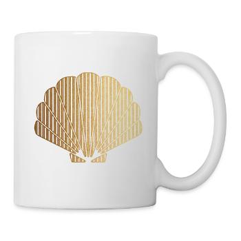 Shell gold - Mug - white - Right