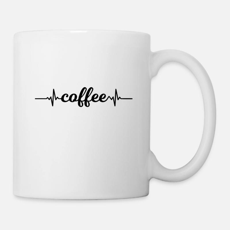 café - Mug blanc - blanc