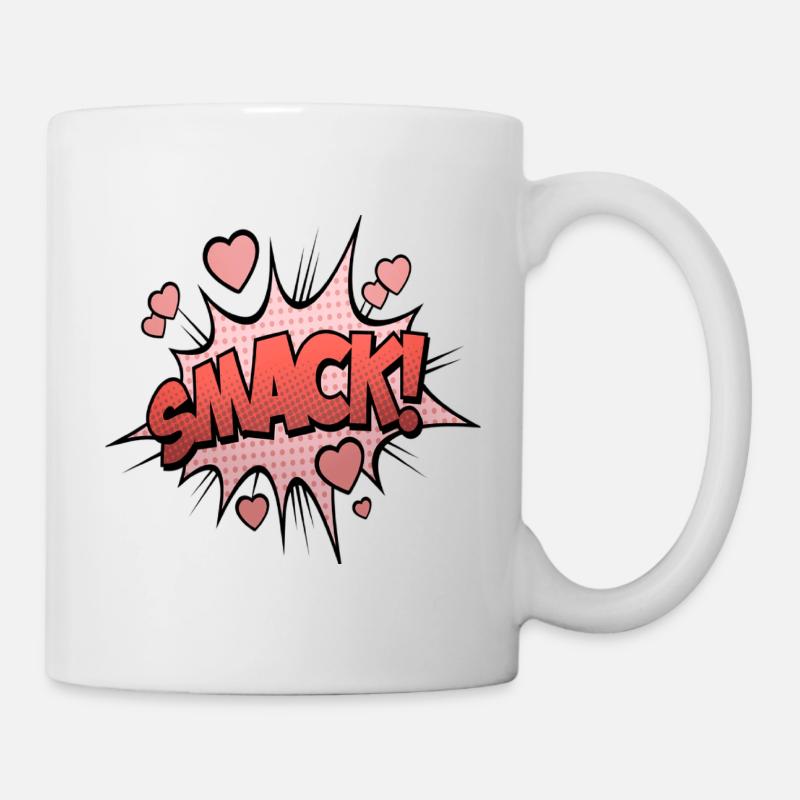 Pop Art - Smack! - Mug blanc - blanc