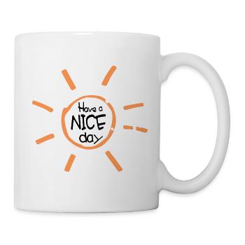 Have a nice day - sunshine - Mug - white - Right
