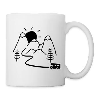 Wohnmobil - Tasse - Weiß - Rechts