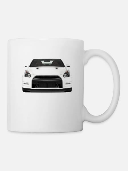 GTR devant - Mug blanc - blanc
