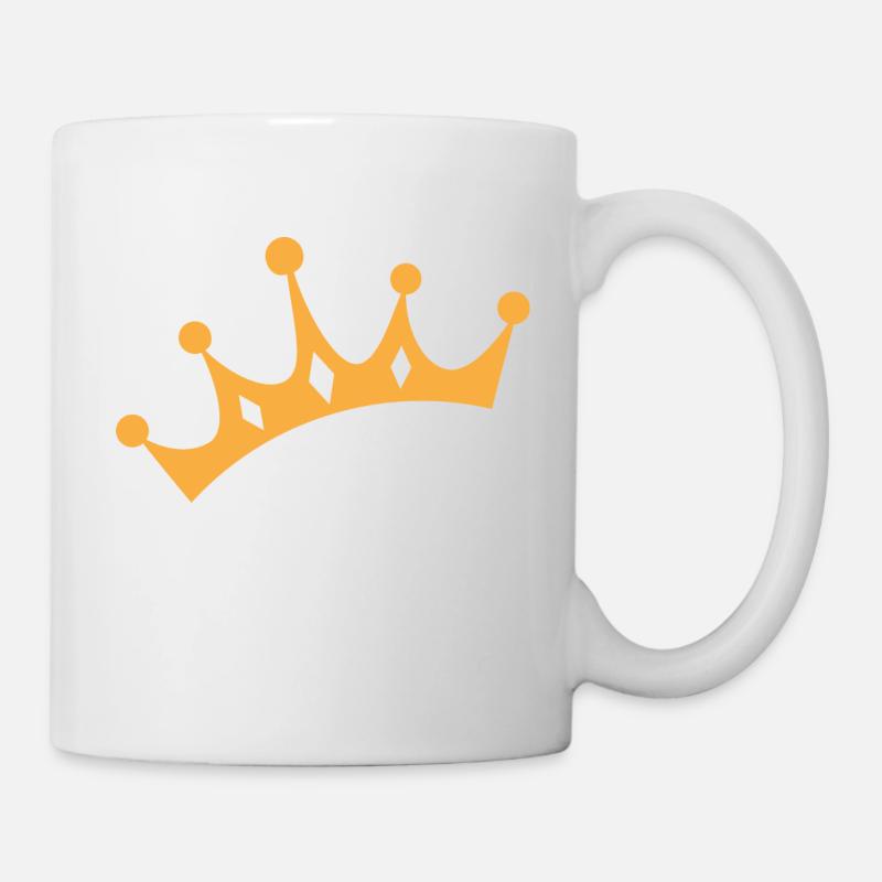 crown - Tasse - Weiß