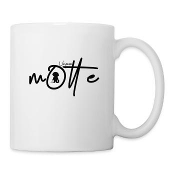 Unsere Motte, Baby - Tasse - Weiß - Rechts