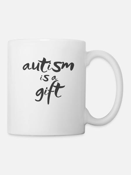 Autism Is A Gift - Autistic / Asperger's Syndrome - Mug - white