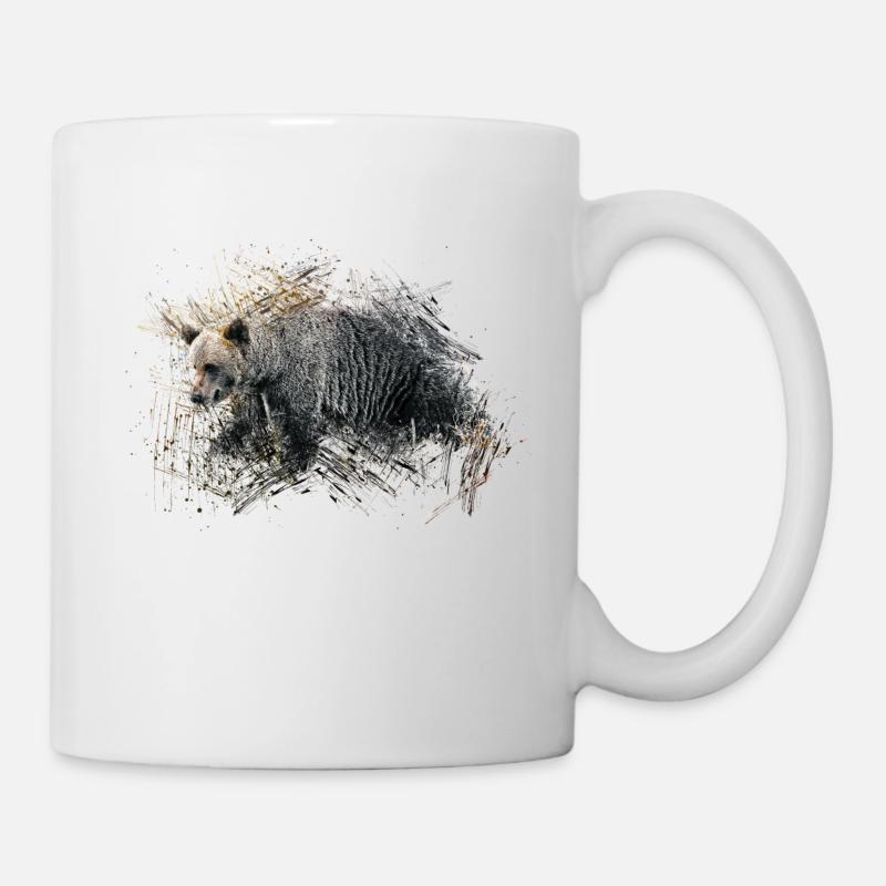 ours - Mug blanc - blanc