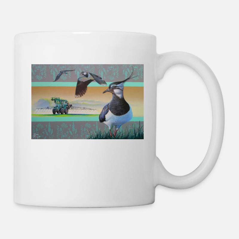 Kiebitz - Tasse - Weiß
