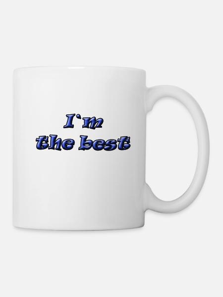 IM THE BEST - Mug - white